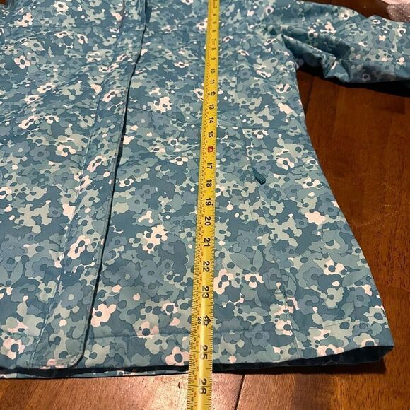 Columbia Girls Omni Tech Interchange Jacket Coat Waterproof Sz L 14/16 Ski Snow - Picture 12 of 12